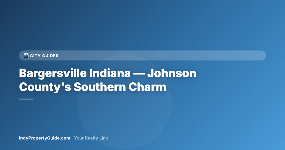 bargersville indiana johnson county southern charm