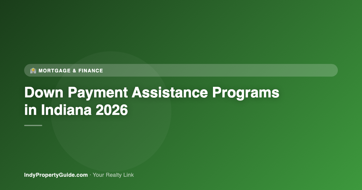 down payment assistance programs in indiana 2026