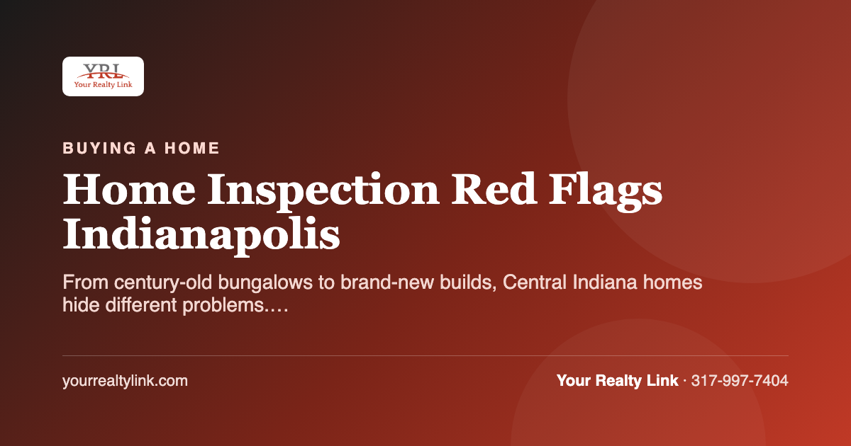 home inspection red flags indianapolis