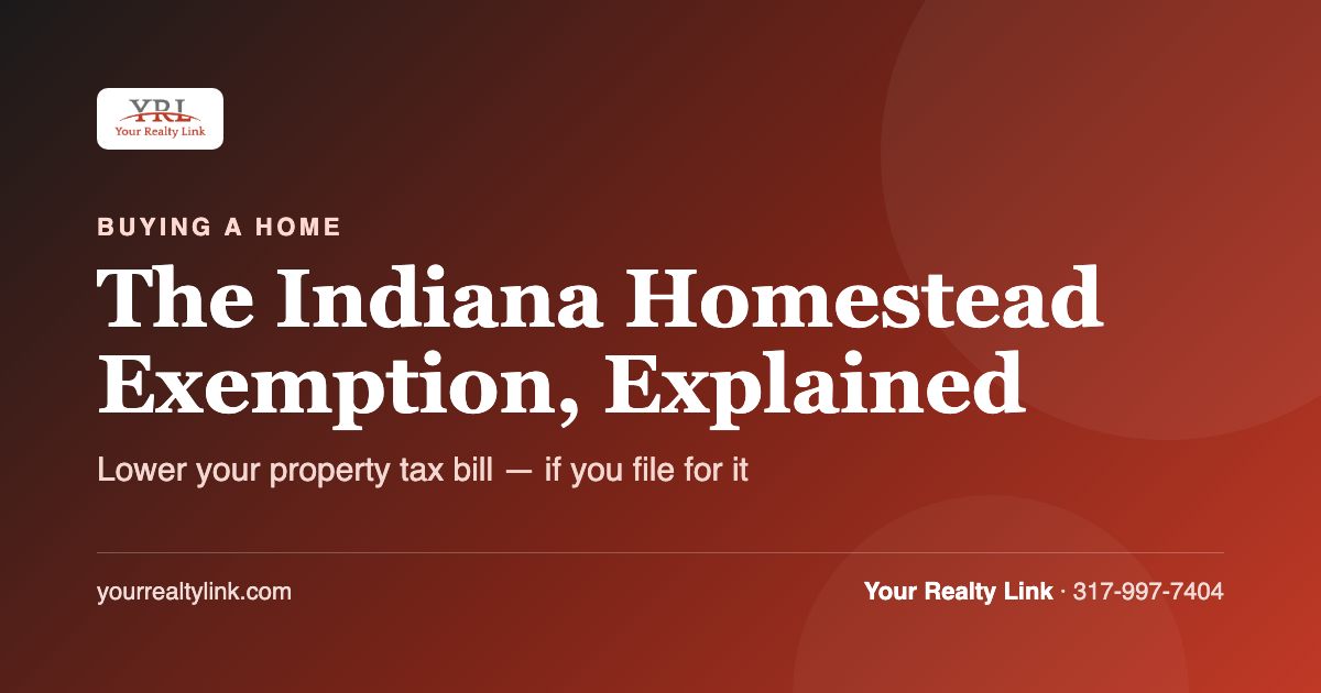 the indiana homestead exemption explained