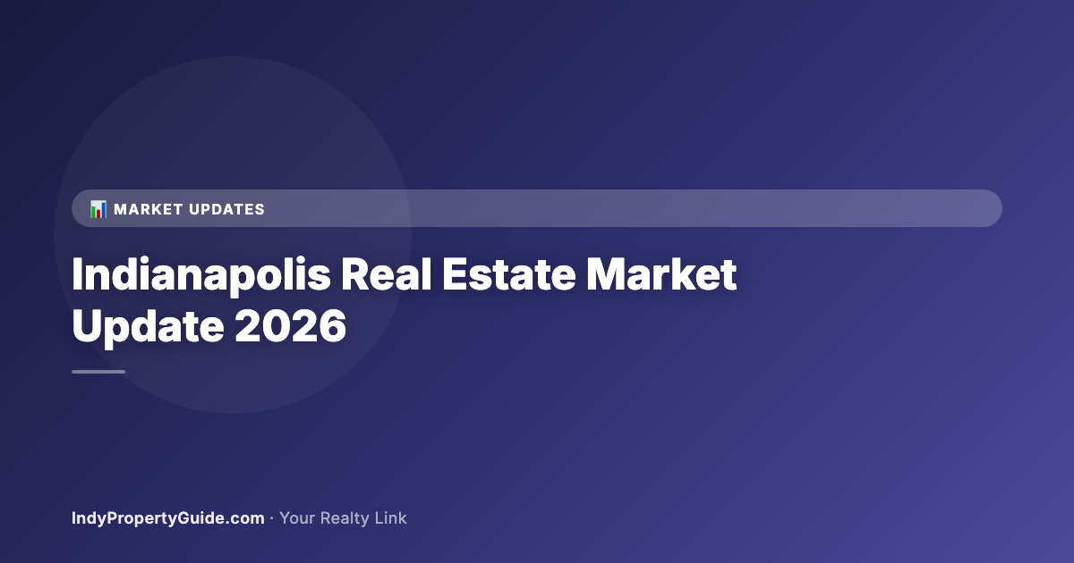 Indianapolis Real Estate Market Update 2026