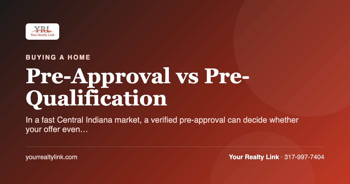pre-approval vs pre-qualification