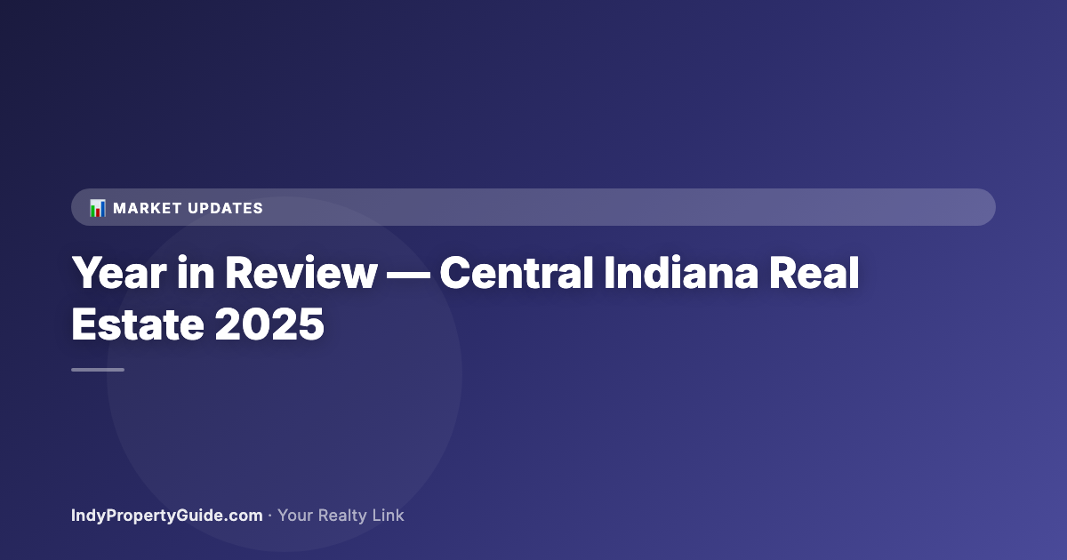 year in review — central indiana real estate 2025