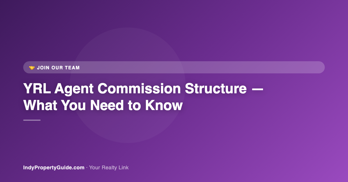 yrl agent commission structure — what you need to know