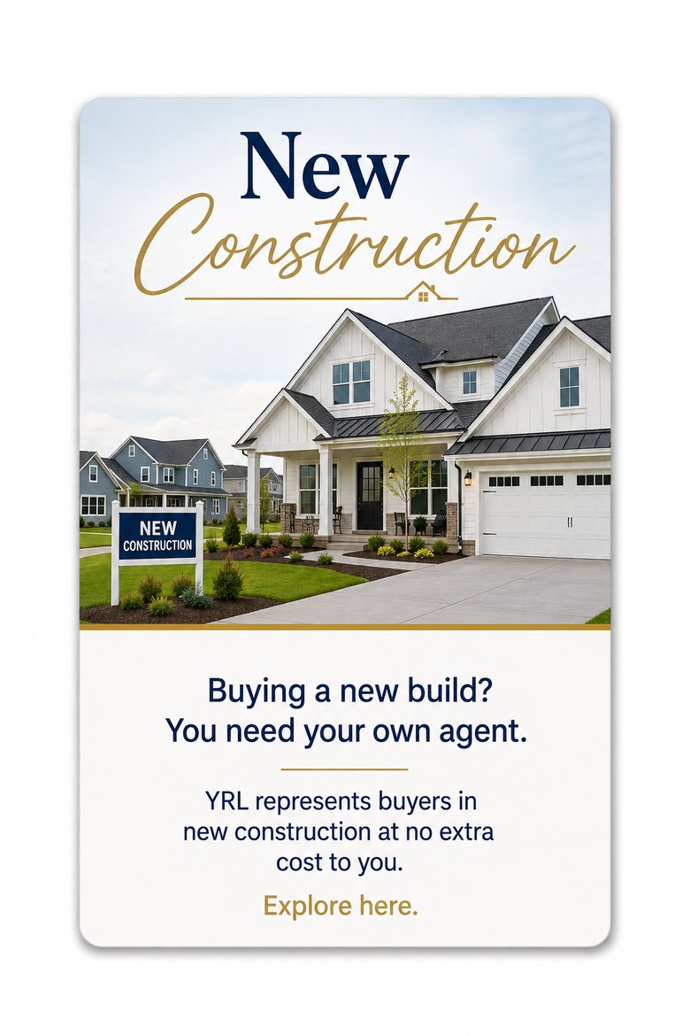 New Construction — Your Realty Link represents buyers at no extra cost